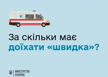 За скільки часу повинна приїхати «швидка»: роз’яснення МОЗ
