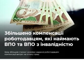Збільшено строки і розміри компенсації витрат на оплату праці за працевлаштування ВПО