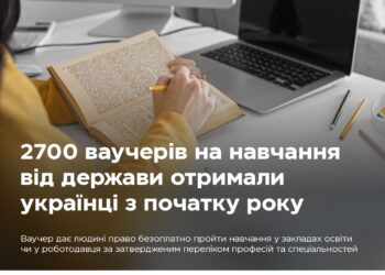 Ваучер на навчання – це актуально