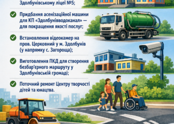Враховані пропозиції до бюджету Здолбунівської громади на 2026 рік