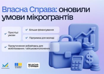 Програма «Власна справа» працює за оновленими умовами