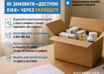 «Укрпошта. Аптека»: як замовити «Доступні ліки»